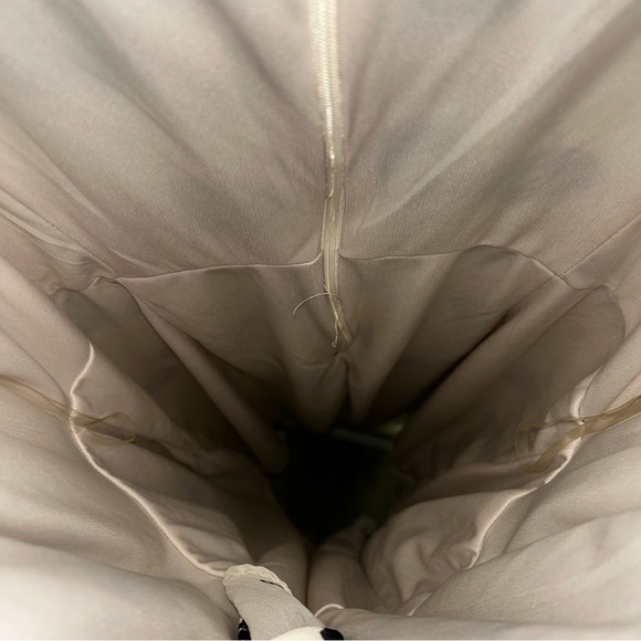 All in Favor Cream Ruched Ruffled Camisole Mini Dress - Picture 3 of 9